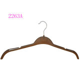 Non Slip Flat Wooden Looking Clothes Hangers