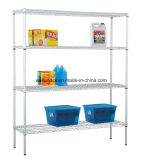 Wholesale 4 Layers Heavy Duty Warehouse Steel Wire Rack with Factory Price