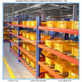 Flow Through Rack for Warehouse Carton Storage