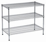 3 Layers Heavy Duty Wire Rack Shelving for Warehouse and Garage