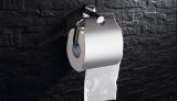 Wall Mounted Round Style Brass Toilet Roll Holder Chrome Finish 6308