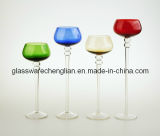 Colorful Glass Candle Holder (C04A-015-018)
