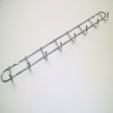Metal Wall-Mount for 8 Hooks