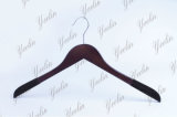 China Manufacture Cheap Clothes Wooden Hanger Ylwd84510W-Brw1 for Supermarket, Wholesaler