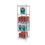Adjustable Metal Crafts Display Shelves with NSF Approval