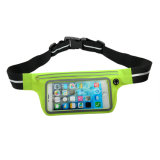 Comfortable Waterproof Reflective Running Belt Waist Pack-Fanny Pack Phone Holder for iPhone with PVC Window