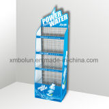 Wire Display Rack Supermarket Promotional Rack for Bread and Beverage