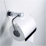 Oulin Bathroom Lavatory Toilet Paper Holder Wall Mount, Brushed Stainless Steel