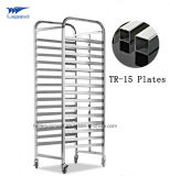 Knock Down Stainless Steel Bakery Bread Display Rack with Good Quality