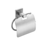 Square Base Toilet Paper Holder with Cover (06-5005)