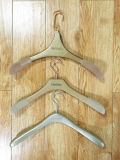 Hangers with Logo, Clothes Hanger with Flocking Shoulders, Suit Hanger, Wooden Hanger