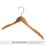 Basic Regular Hanger with Non Slip Shoulder White Black Natural