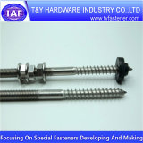 Stainless Steel 3040316 Double End Hanger Bolt with Wood Screw