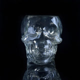 Unique Skull Shaped Glass Candle Holders