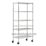 Mobile Heavy Duty Shelving with 5 Layers (SII-HWS10)