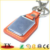 High Quality PU Key Chain Orange PU Leather Key Chain