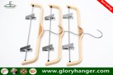 Laminated Skirt Hanger with PVC Clips