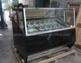 Gelato Display Glass Chiller/ Cabinet/ Freezer