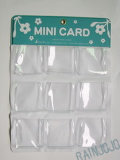 PVC Card Holder with Multiple Sleeves