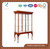 Decorative Wall Display Case with Cabriole Leg