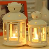 Home Decor Lantern Candle Holder with Glass