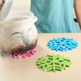 Kitchenware Silicone Snow Flower Shaped Heat Resistant Mat