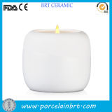 Cheap White Ceramic Candle Jar for Sale