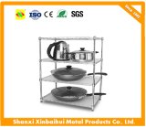 Best Selling Wire Rack Shelf with Chrome Plating, Powder Coating, Adjustable Height, Popular Style