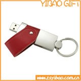 Metal Key Chain/Keychain with USB Flash Drive for Promotional Gift