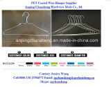 Blue Color Wire Metal Hanger for Dry Cleaner