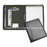 Leather Zipper Business Custom Organizer File Folder Compendium