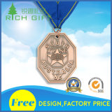 Factory Die Casting Fine Gold Award Metal Sports Medal