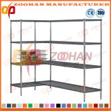 Metal Wire Mesh Display Shelving Warehouse Shelf Storage Rack (Zhr155)