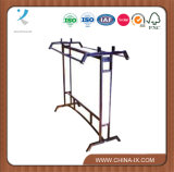 Metal Stainless Steel Clothes Display Rack for Clothes Shop