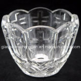 Clear Glass Candle Holder (ZT-041)