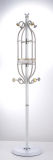 Stainless Steel Floor-Standing Display Stand / Hat and Coat Rack