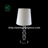 Single Glass Candle Holder with Lamp (9*27.5)