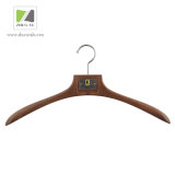 Zhuoyu Custom Imitation Wood Grain Solid Plastic Coat / Suit Hanger