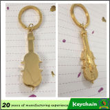 fashion Gold Musical Instrument Keychain Gift