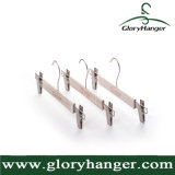 Luxury Trouser Hanger Wholesale, Pants Hanger with Metal Clips and Logo