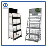 Custom Metal Suppermarket Commodity Shelf Display Rack