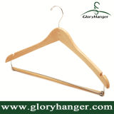 for Hotel Curved Wooden Hanger for Garment