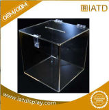 Clear Plastic Acrylic Cosmetic Display Shoe Suggestion Box