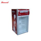 52L Glass Door Mini Refrigerated Showcase with Lamp