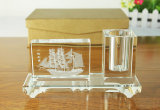 Crystal Business Set for Corporate Gifts Crystal Pen Holder