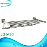 Jd-M36 New Design Towel Bar SS304 Bathroom Towel Rack with Hook