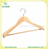 Hotel Wooden Coat Female/Male Hanger with Bar