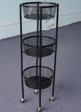 3 Tier Good Design Wire Display Racks for Promotion