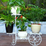 Wrought Iron Flower Stand for Home and Garden Decoration