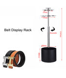 Custom Easy to Assemble Stainless Steel Belt Display Rack